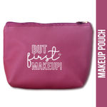 Buy NY Bae Makeup Pouch | Travel Friendly | Multi Purpose Bag | Spacious - Light Pink - Purplle