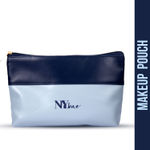 Buy NY Bae Twin Hues Makeup Pouch | Makeup Bag | Dual Tone | Blue | Multi Purpose | Travel Friendly - Blues 02 - Purplle