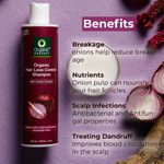 Buy Organic Harvest Red Onion Shampoo, Onion Conditioner,combo Suitable for All Hair Types Combo of 2 - Purplle
