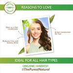 Buy Organic Harvest Organic Argan Hair Oil | For Men & Women | Cold-pressed Moroccan Argan Oil For Soft, Silky & Smooth Hair | 100% American Certified Organic | Sulphate & Paraben-free - 150ml - Purplle