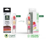 Buy Organic Harvest 3-in-1 Lip Balm: Hibiscus, Lily & Coffee | Tinted Lip Balm | For Women & Men | Lip Balm for Lightening Dark Lips | Sulphate & Paraben-free | 100% American Certified Organic 2.5gm - Purplle