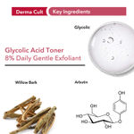 Buy O3+ Derma Cult Glycolic Acid Toner (200 ml) - Purplle