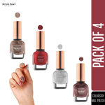 Buy Seven Seas Color Stay Nail Paint Combo (Pack Of 4) - Purplle