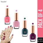 Buy Seven Seas Color Stay Nail Paint Combo (Pack Of 4) - Purplle