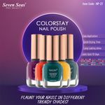 Buy Seven Seas Color Stay Nail Paint Combo (Pack Of 4) - Purplle