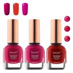 Buy Seven Seas Color Stay Nail Paint Combo (Pack Of 3) - Purplle