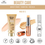 Buy Seven Seas Professional Face Makeup Kit For Dusky Skin Tone Daily Use Makeup Pack OF 3 - Purplle