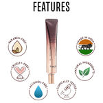 Buy Seven Seas Glow Skin Perfection Mousse Foundation Super Coverage (Natural) 45Ml - Purplle