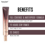 Buy Seven Seas Glow Skin Perfection Mousse Foundation Super Coverage (Natural) 45Ml - Purplle