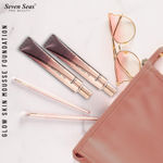 Buy Seven Seas Glow Skin Perfection Mousse Foundation Super Coverage (Natural) 45Ml - Purplle