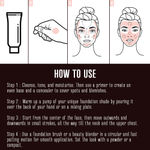 Buy Seven Seas Glow Skin Perfection Mousse Foundation Super Coverage (Natural) 45Ml - Purplle