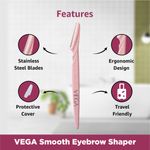 Buy VEGA Smooth Eyebrow Shaper Pack of 2, (ESS-02) - Purplle