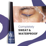 Buy NY Bae Truly Matte Liquid Eyeliner - Glory Gray (4.5ml) | Colored Eyeliner | Waterproof | Long Lasting | Smudgeproof | Quick Dry | Eye Makeup - Purplle