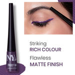 Buy NY Bae Truly Matte Liquid Eyeliner | Waterproof | Long Lasting | Smudgeproof Eye Makeup | Popular Plum (4.5ml) - Purplle