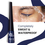 Buy NY Bae Truly Matte Liquid Eyeliner - Nice Navy (4.5ml) | Colored Eyeliner | Waterproof | Long Lasting | Smudgeproof | Quick Dry | Eye Makeup - Purplle