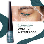 Buy NY Bae Truly Matte Liquid Eyeliner | Quick Dry | Waterproof | Long Lasting | Smudgeproof Eye Makeup | Majestic Mint (4.5ml) - Purplle