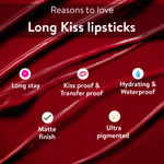 Buy Belora Paris Long Kiss - Vampire Kiss - Purplle