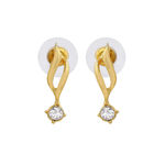 Buy Estele Gold Plated Solitaire Necklace Set with Crystals for Women - Purplle