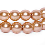 Buy Estele Gold Plated Creamy Double Line Pearl Bracelet for Women - Purplle