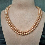 Buy Estele Gold Plated Eye Catching Pearl Necklace for Women - Purplle