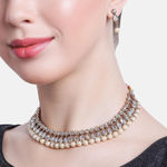 Buy Estele Gold Plated Traditional Alluring Kundan Jewellery Set for Women - Purplle