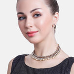 Buy Estele Gold Plated Traditional Alluring Kundan Jewellery Set for Women - Purplle