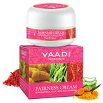 Buy Vaadi Herbals Fairness Cream Saffron, Aloe Vera & Turmeric Extracts (30 g) (Pack of 3) - Purplle