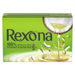 Buy Rexona Coconut and Olive Oil Soap For Silky Smooth Skin, 100 g - Purplle