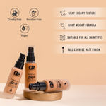 Buy C2P Pro Luminous Silk Liquid Foundation Enriched with Argan Oil & Vitamin E - Medium Tan 11 - Purplle