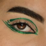 Buy C2P Pro Frame Me! Liquid Waterproof Metallic Color Eyeliner - Green 04 - Purplle