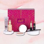 Buy Iba Makeup Gift Set for Women (Fair) - Foundation, Compact, Primer, Lipsticks, Kajal | Long Lasting | Full Coverage | 100% Vegan & Cruelty-Free (6 items in the set) - Purplle