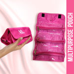 Buy NY Bae Multipurpose Makeup Pouch - Rose - Purplle