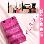 Buy NY Bae Multipurpose Makeup Pouch - Rose - Purplle