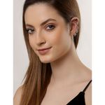 Buy Zeneme Gold-Plated Gold-Toned Contemporary CZ Stone Studded Ear Cuff - Purplle