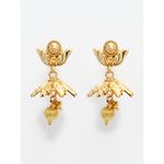 Buy Zeneme Gold-Plated Intricate Design Temple Necklace - Purplle