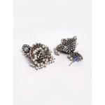 Buy Zeneme Oxidised Silver-Plated Beaded Jewellery Set with Bangles - Purplle