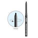 Buy AYA Waterproof Liquid Eyeliner, Brown + Jet black Waterproof Kohl Kajal - Purplle