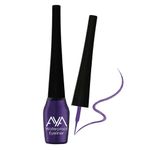 Buy AYA Waterproof Liquid Eyeliner, Purple + Jet black Waterproof Kohl Kajal - Purplle