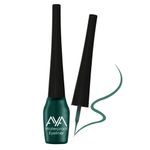 Buy AYA Waterproof Liquid Eyeliner, Set of 2 (Green and Blue), 5 ml each + Jet black Waterproof Kohl Kajal - Purplle