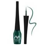 Buy AYA Waterproof Liquid Eyeliner, Set of 2 (Green and Blue), 5 ml each + Jet black Waterproof Kohl Kajal - Purplle