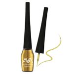 Buy AYA Waterproof Liquid Eyeliner, Set of 2 (Silver and Golden), 5 ml each + Jet black Waterproof Kohl Kajal - Purplle