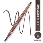 Buy INSIGHT COSMETICS SMUDGE FREE EYEBROW PENCIL_BROWN - Purplle