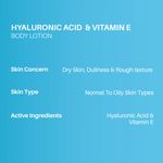 Buy DERMDOC by Purplle Hyaluronic Acid & Vitamin E Moisturizing Gel Body Lotion Normal to Oily Skin (200ml) | body lotion for summer | non-greasy | cooling lotion | hydrating gel lotion - Purplle