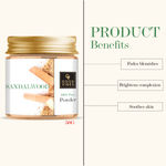 Buy Good Vibes Sandalwood 100% Pure Powder (50 g) - Purplle