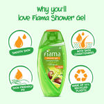 Buy Fiama Shower Gel Lemongrass & Jojoba Body Wash with Skin Conditioners for Smooth Skin, 250 ml bottle - Purplle