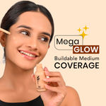 Buy NY Bae 3IN1 Serum Foundation - Cool Mocha 08 (30 ml) | Infused with Primer | Moisturising I Glowing Korean Skin I Celeb Glow | Dewy Makeup | Evens Skin Tone | Ultra Glow - Purplle
