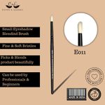 Buy Cuffs N Lashes Makeup Brushes, E011 Small Eye Shadow Blending Brush - 1 pc - Purplle