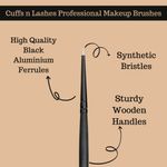 Buy Cuffs N Lashes Makeup Brushes, E012 Fine Liner Brush - Purplle