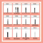 Buy Cuffs N Lashes Makeup Brushes, E012 Fine Liner Brush - 1 pc - Purplle