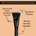 Buy Cuffs N Lashes Makeup Brushes, F025 Big Bronzer/Contour Brush - Purplle